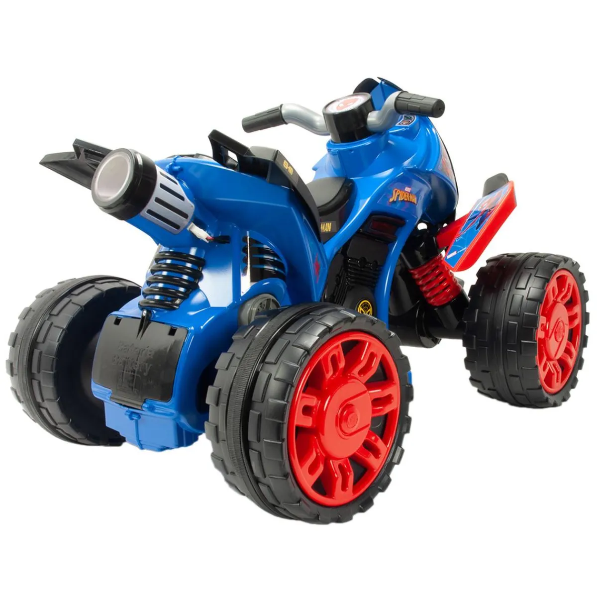 Hot - Quad Spider-Man 12V Vehículos De Batería O A Pedales
