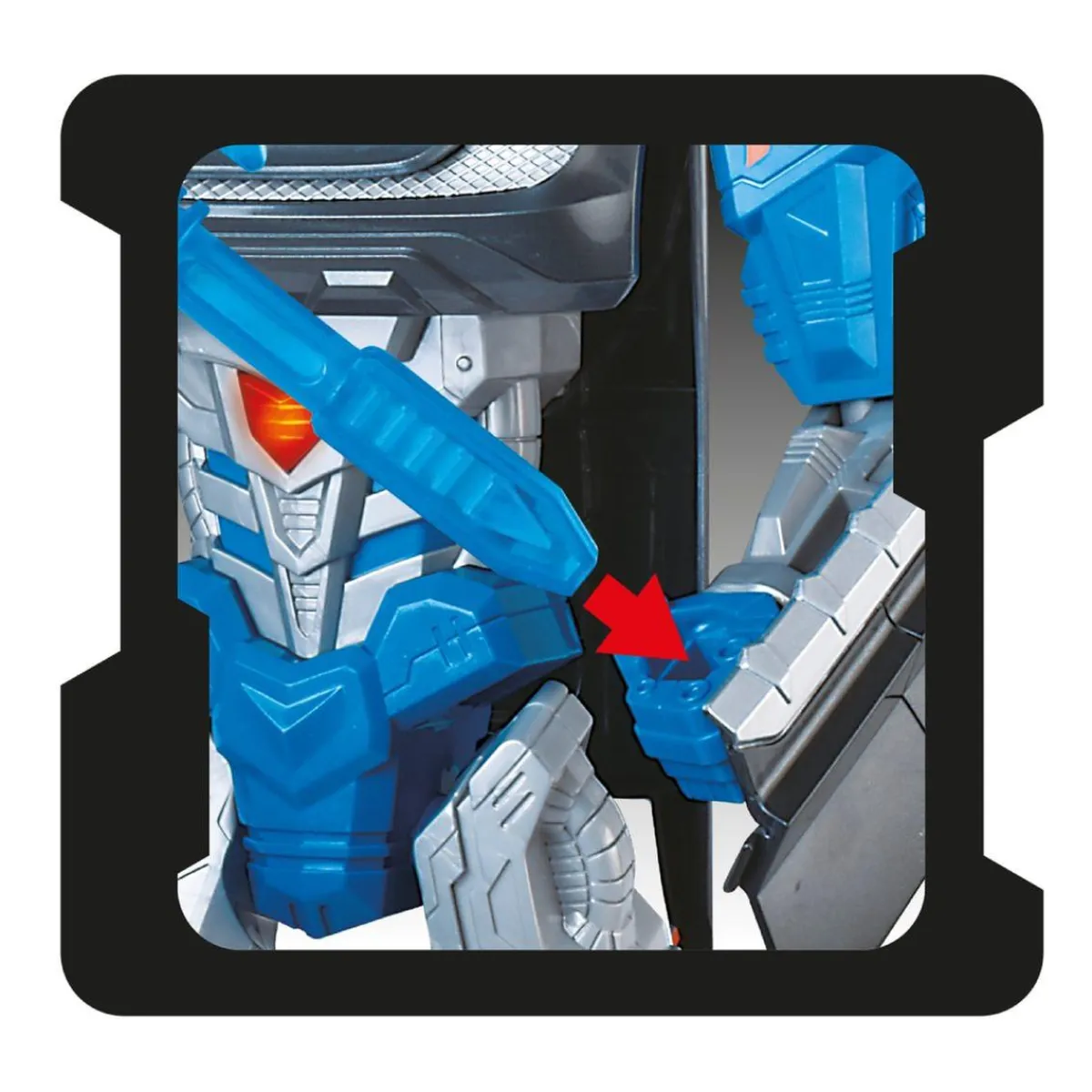 Invincible Heroes - Coche transformable Cyber Racer*INVINCIBLE HEROS New