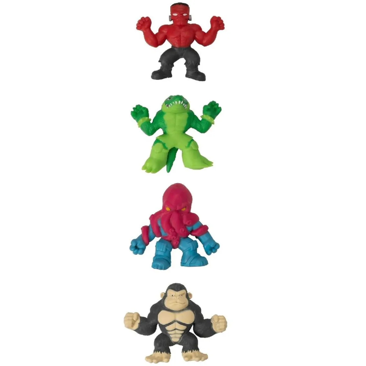 Hot Invincible Heroes - Pack 4 monstruos Stretchy (varios modelos) Figuras De Acción