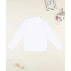 Jersey cuello alto blanco niño*Prenatal Hot