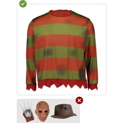 Jersey de Freddy Krueger M Pesadilla en Elm Street*Funidelia Online