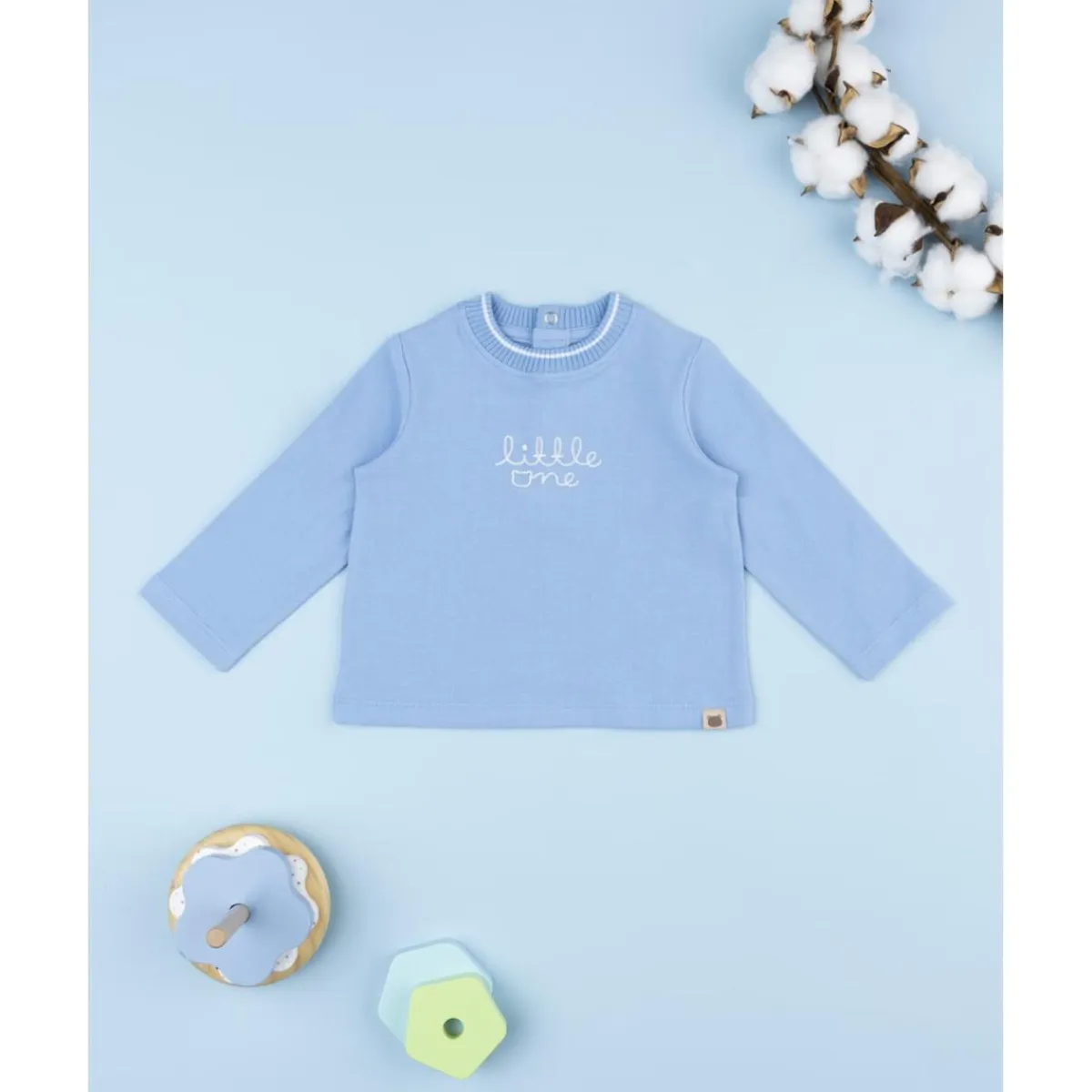 Jersey de niño azul “Little Me”*Prenatal New
