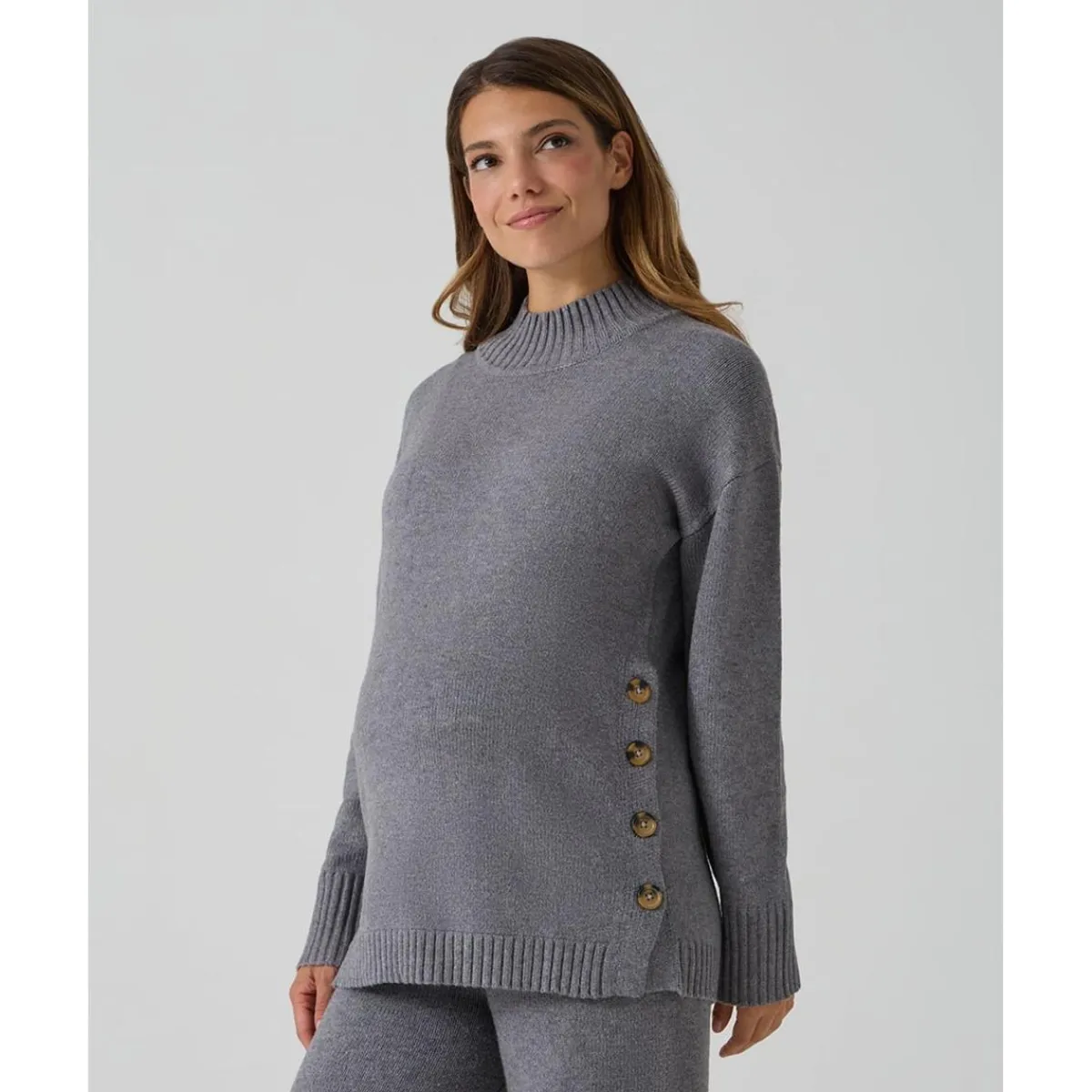 Jersey gris oscuro de lactancia*Prenatal Hot