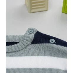 Jersey niño de punto a rayas*Prenatal Sale