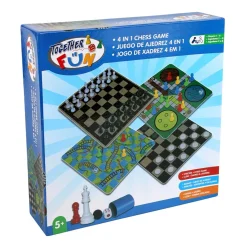 Juego de Ajedrez 4 en 1*FUN WORLD (ASIA) LTD Online