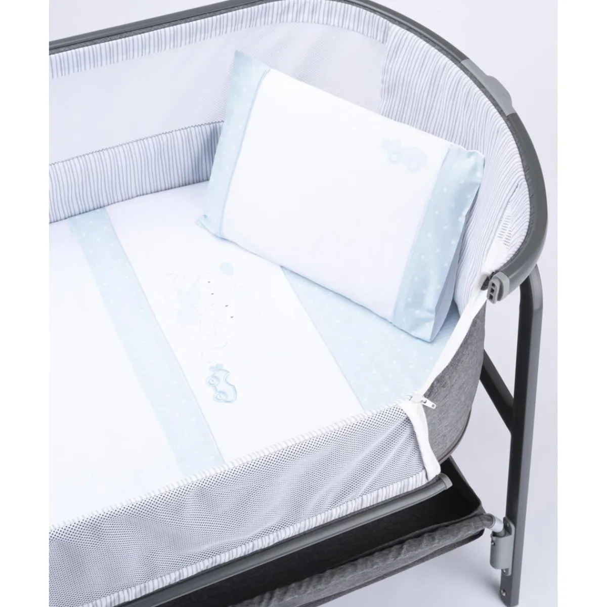 Juego de cuna 3 piezas azul*Prenatal