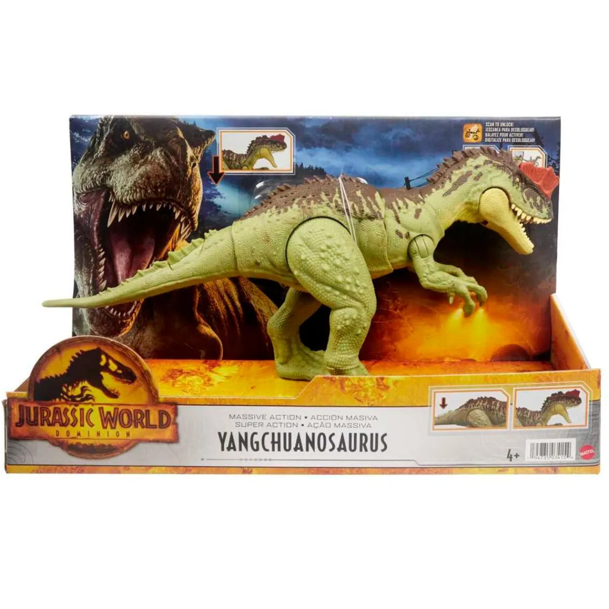 Best - Yangchuanosaurus - Dinosaurio Acción Colosal Figuras De Acción
