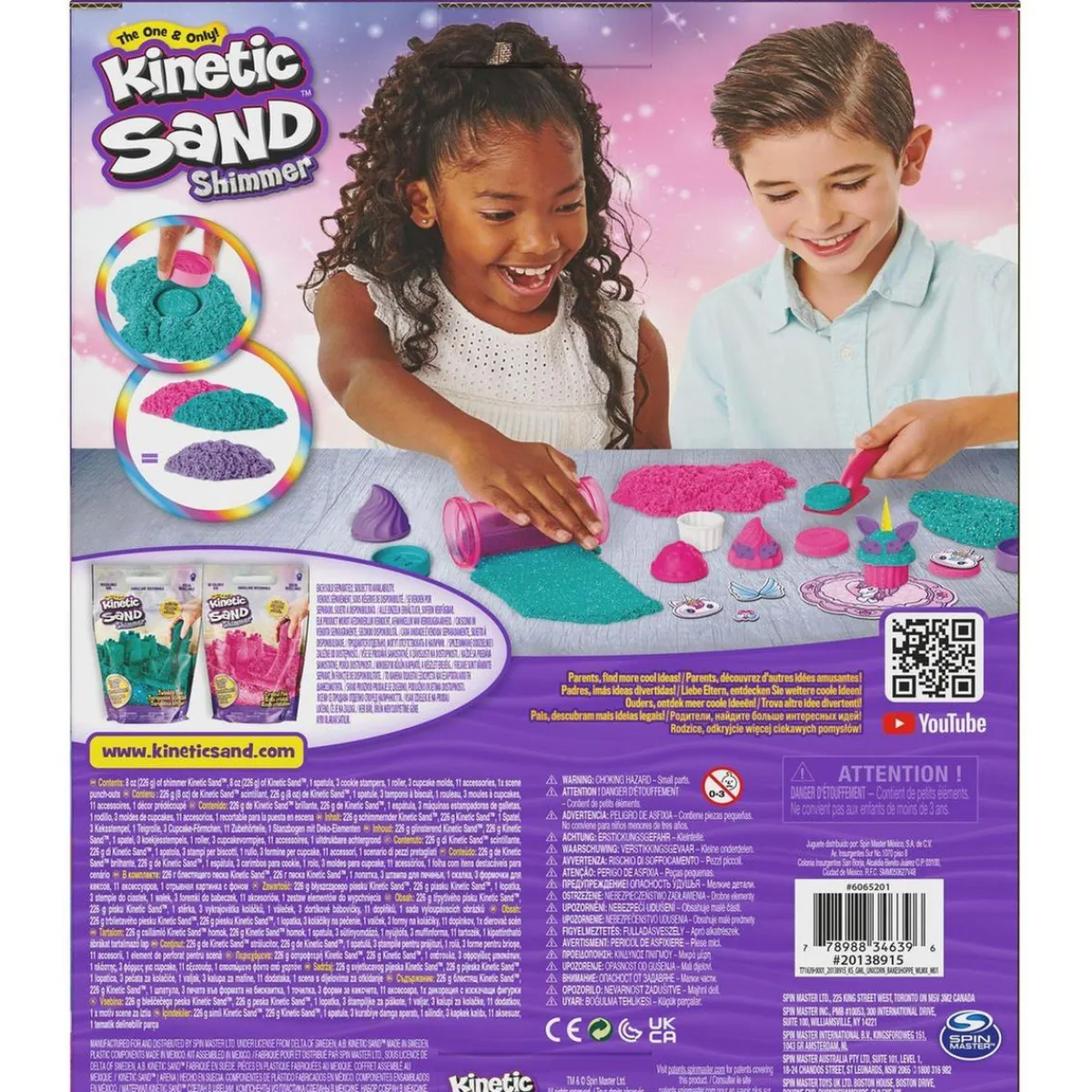 Kinetic Sand Pastelería de unicornio*SPIN MASTER New