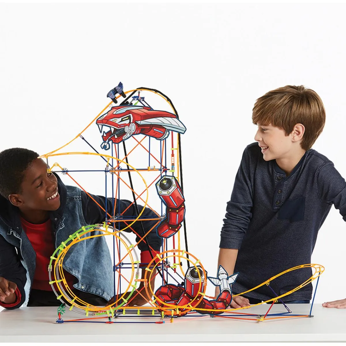 K'NEX - Montaña Rusa Mecha Strike*CHICOS New