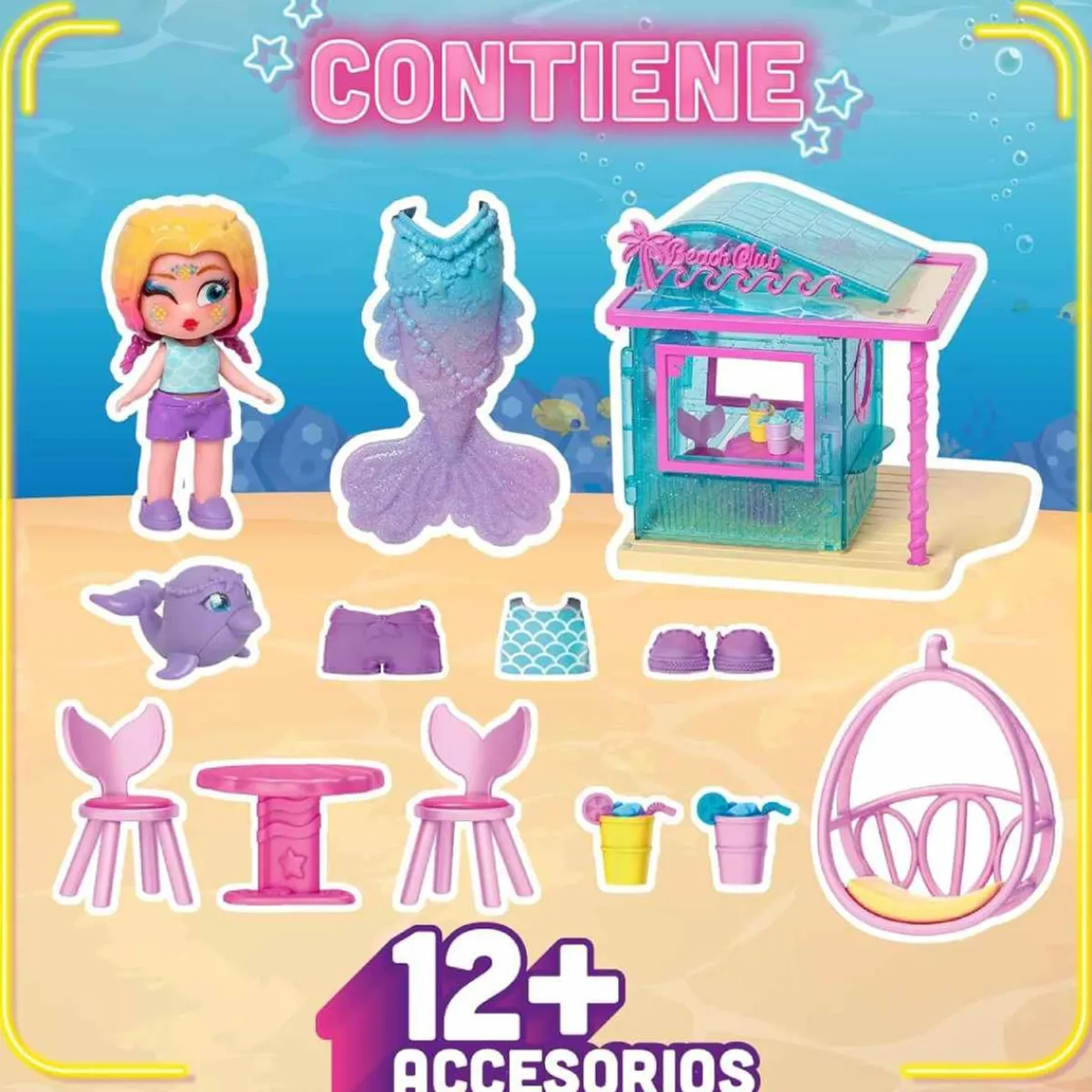 Best - Club en la playa de Shelly Coleccionables Y Mini Mundos