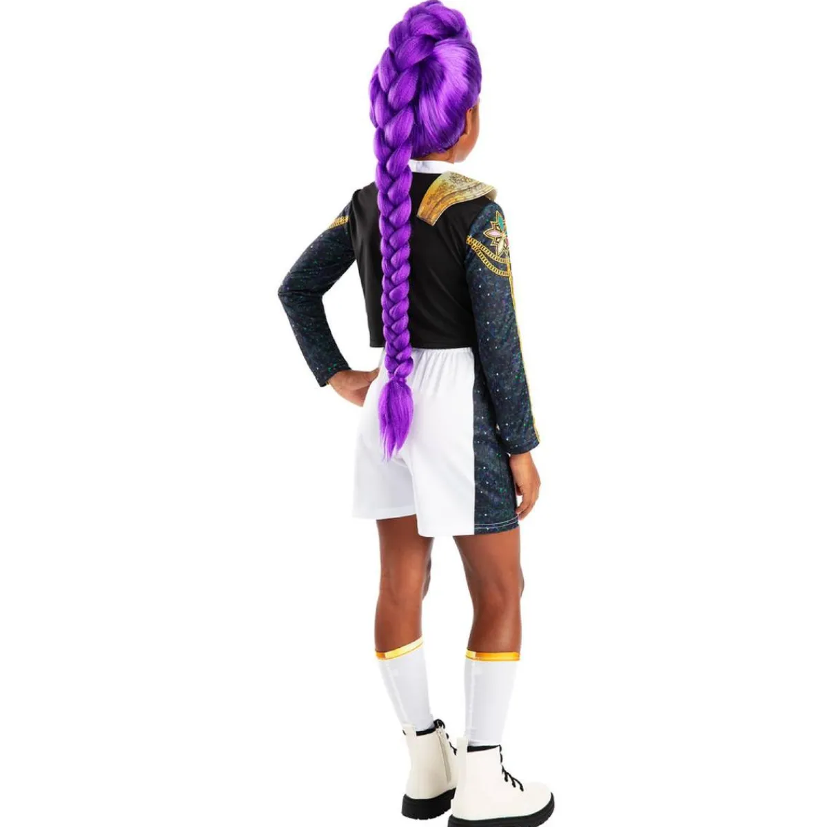 Sale K-pop Demon Hunters - Disfraz Rumi Golden Deluxe - Talla M (9-10 años) Halloween|Disfraces