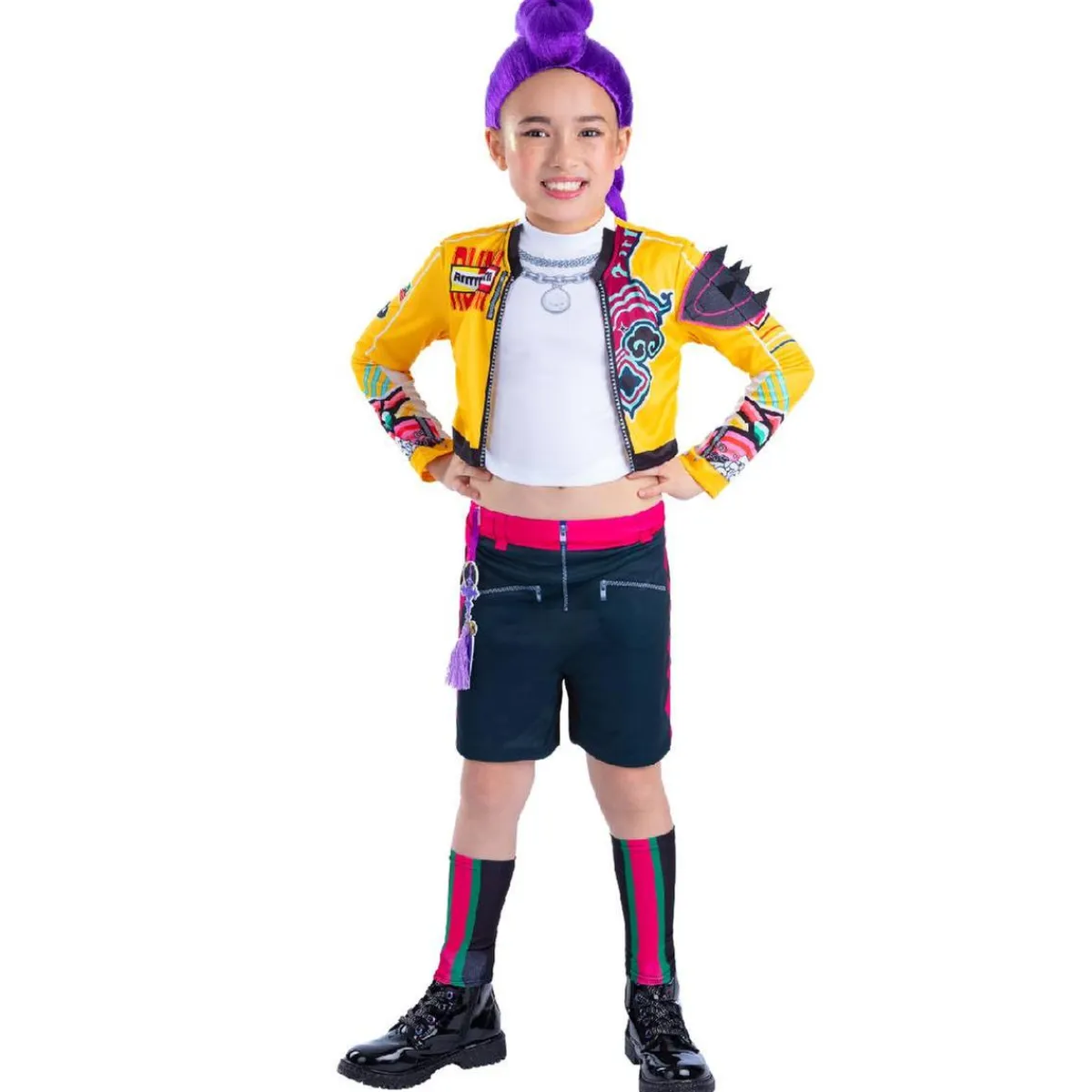 K-pop Demon Hunters - Disfraz Rumi Core Look Classic - Talla XS (5-6 años)*RUBIE´S