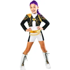 Clearance K-pop Demon Hunters - Disfraz Rumi Golden Classic - Talla M (9-10 años) Halloween|Disfraces