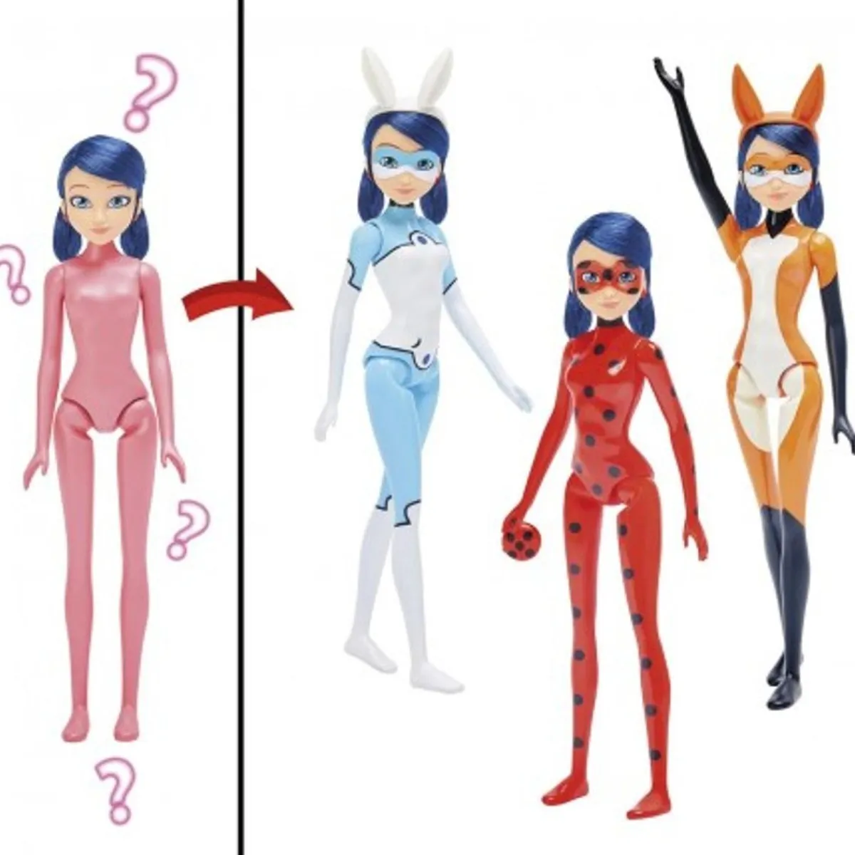 - Marinette Transformación Sorpresa Muñecas