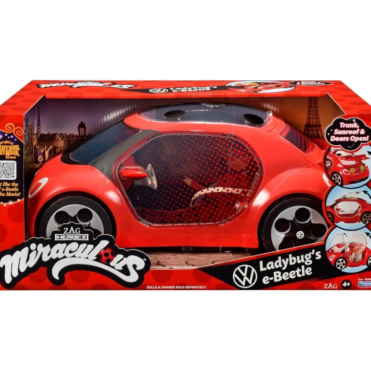 - Miraculous Vehículo Volkswagen E-Beetle*LADYBUG New