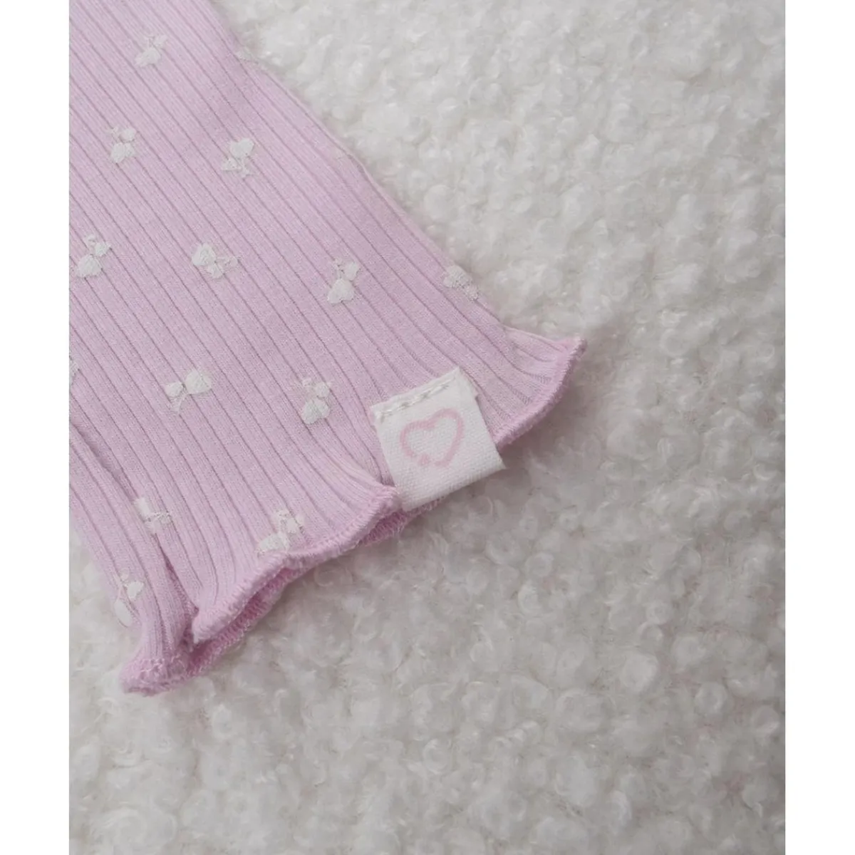 Leggings niña rosa estampado*Prenatal