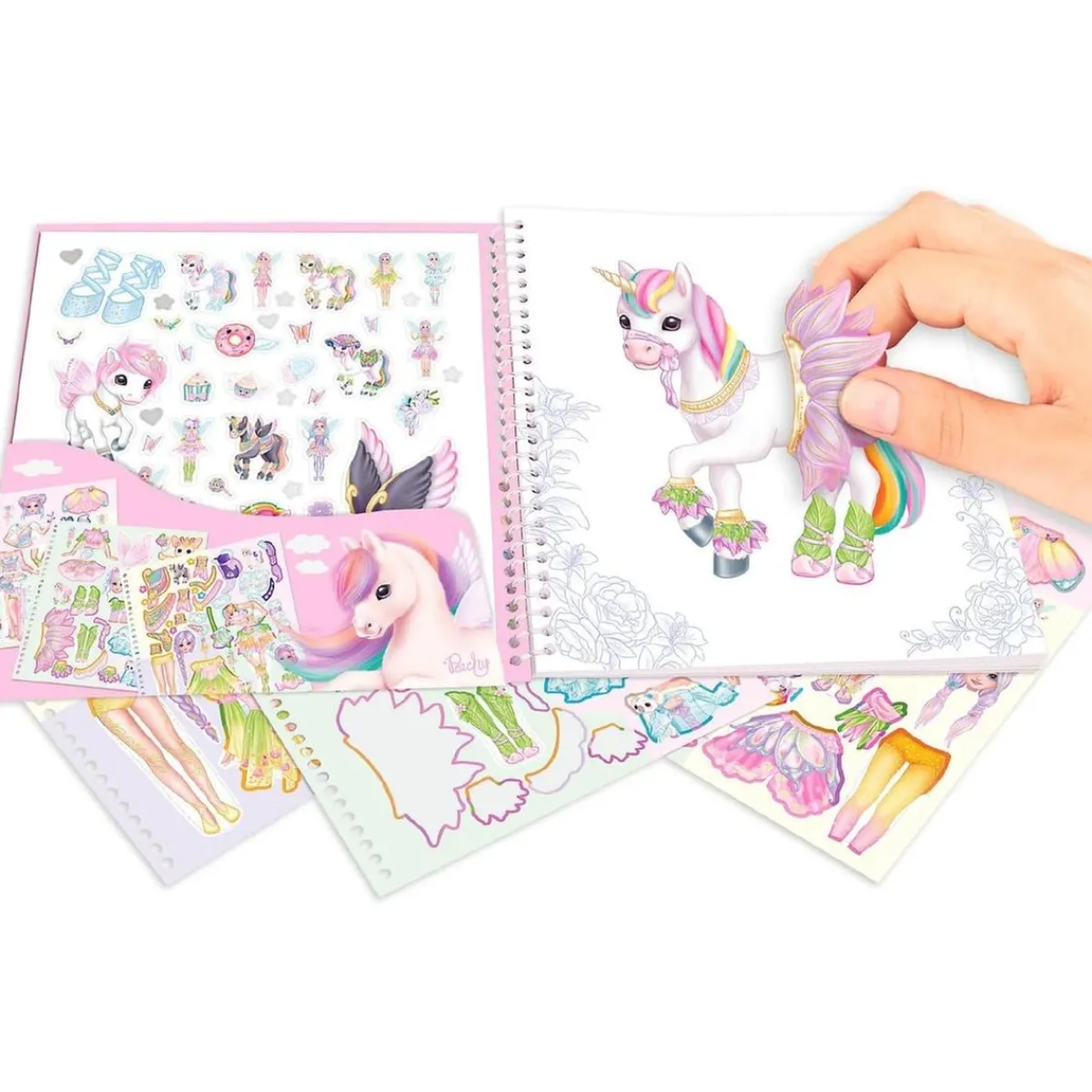 Discount Libro de pegatinas ylvi dress me up Estilo De Vida
