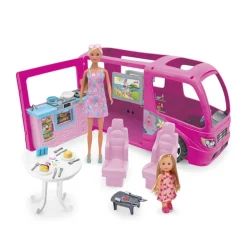 Discount - Autocaravana de juguete con accesorios ㅤ Muñecas
