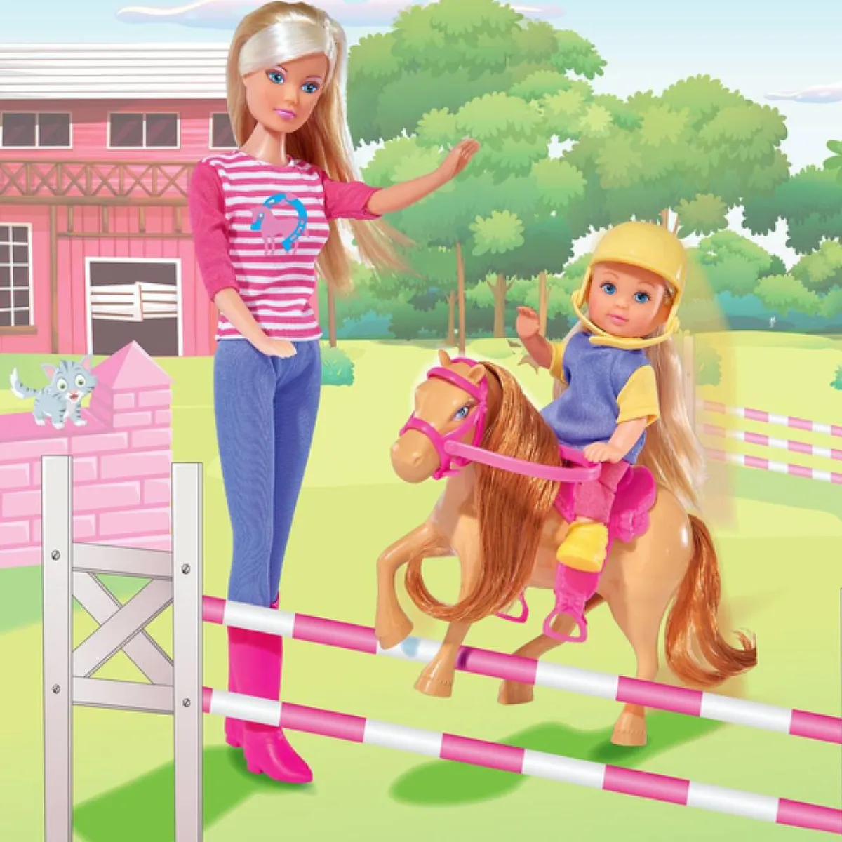 New - Entrenamiento con pony Muñecas