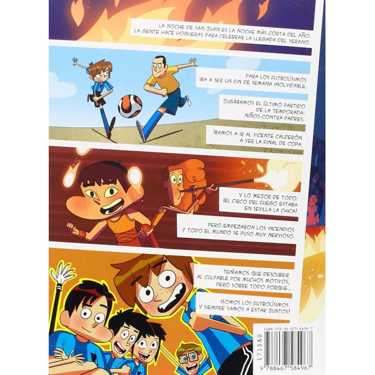 Los Futbolísimos - El Misterio del Circo del Fuego*GREYLAND Outlet