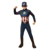 Outlet Los Vengadores - Disfraz Infantil Capitán América Endgame 3-4 años Disfraces|Halloween