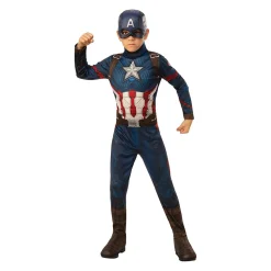 Outlet Los Vengadores - Disfraz Infantil Capitán América Endgame 3-4 años Disfraces|Halloween