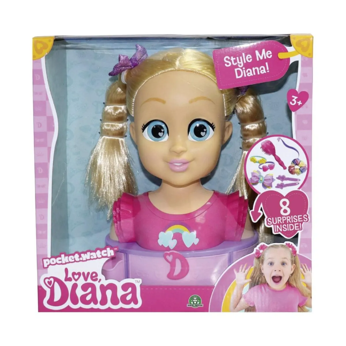 New Love Diana - Busto de Diana Muñecas
