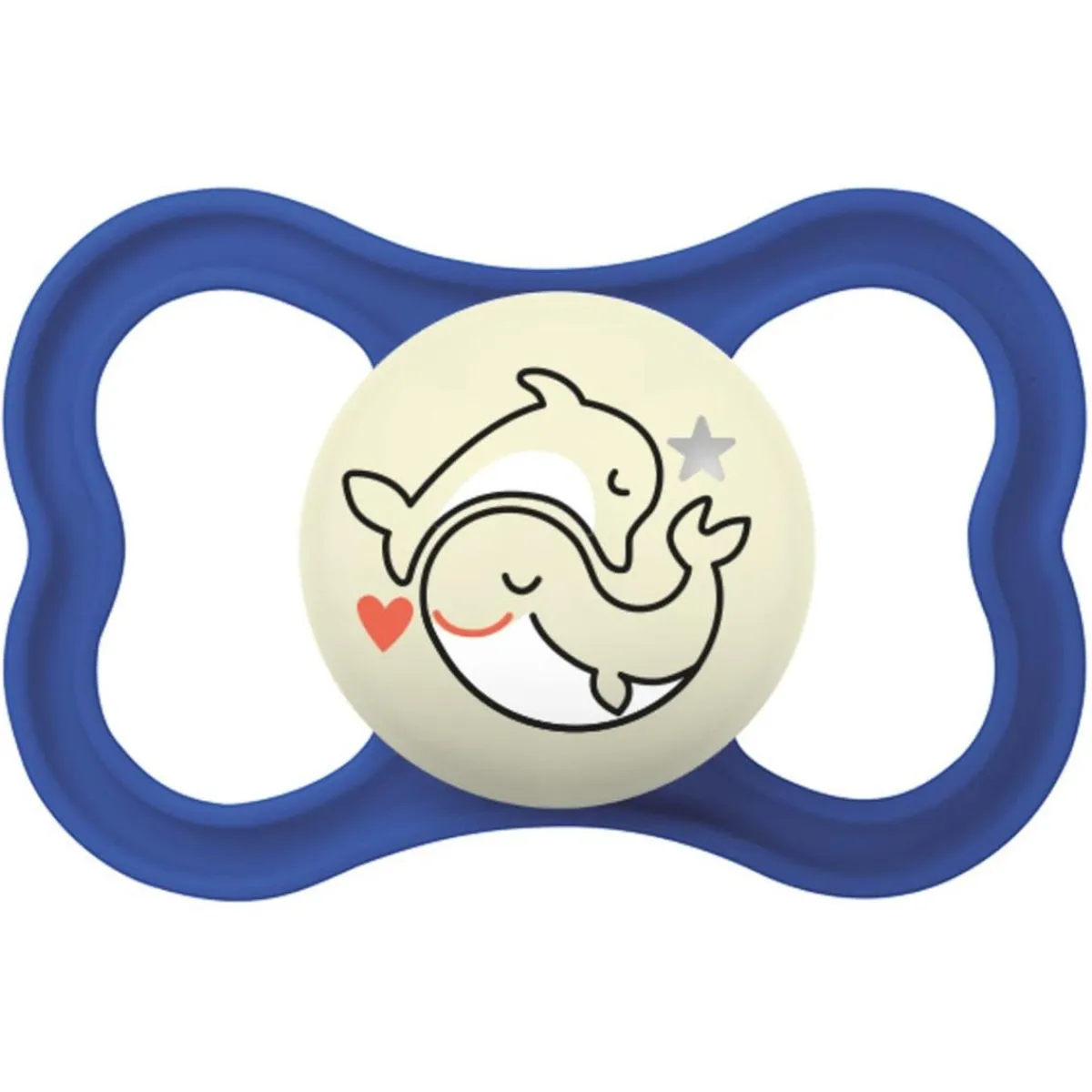Hot - Chupete Supreme Night silicona mate +6 meses azul Biberones Y Chupetes·Chupetes
