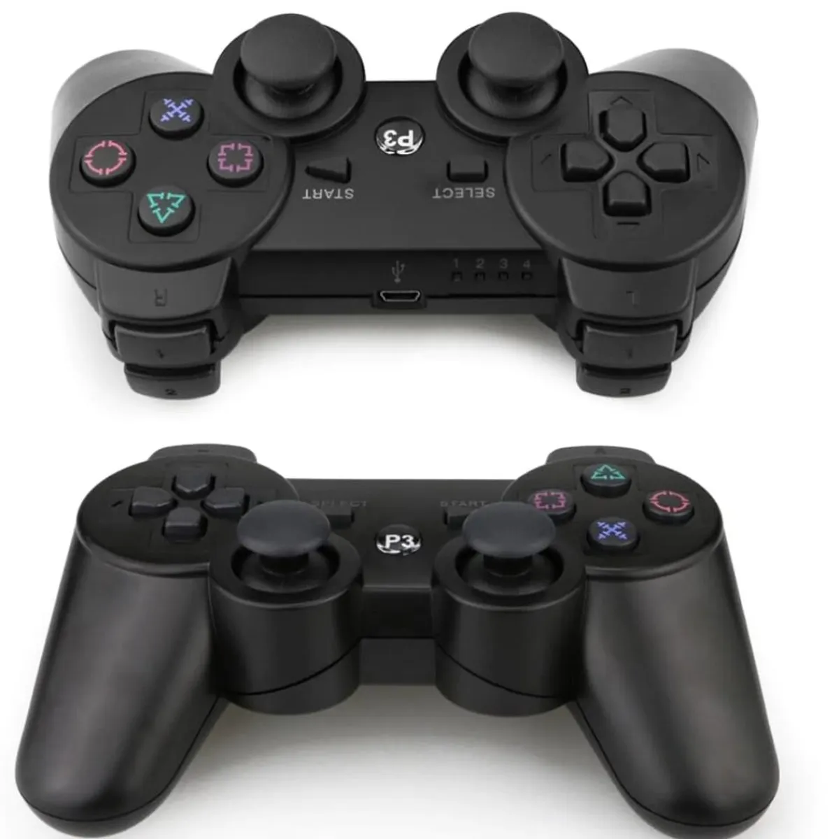 Hot Mando PS3 Controller Wireless Playstation 3 Negro Figuras De Acción