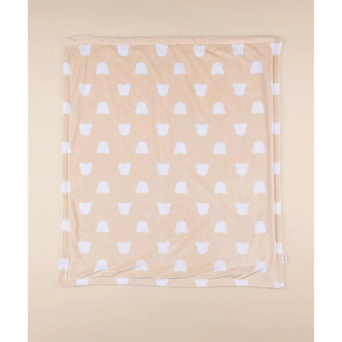 Sale Manta de Cuna de Forro Polar Unisex Beige Ropa De Cama·Sábanas Y Mantas|Recién Nacido·Ropa De Cama