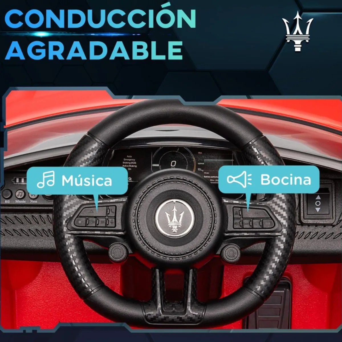 Maserati Gran Turismo Folgore eléctrico Rojo*AIYAPLAY Sale