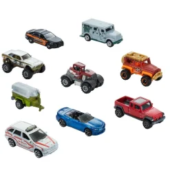 Outlet Matchbox - Pack 9 vehículos (varios modelos) Vehículos Y Circuitos