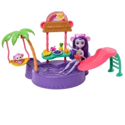 - Enchantimals - Piscina infantil con tobogán y figuras ㅤ*MATTEL Discount
