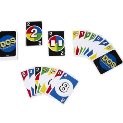 - Juego de cartas Dos segunda edición familiar de mesa ㅤ*MATTEL Outlet