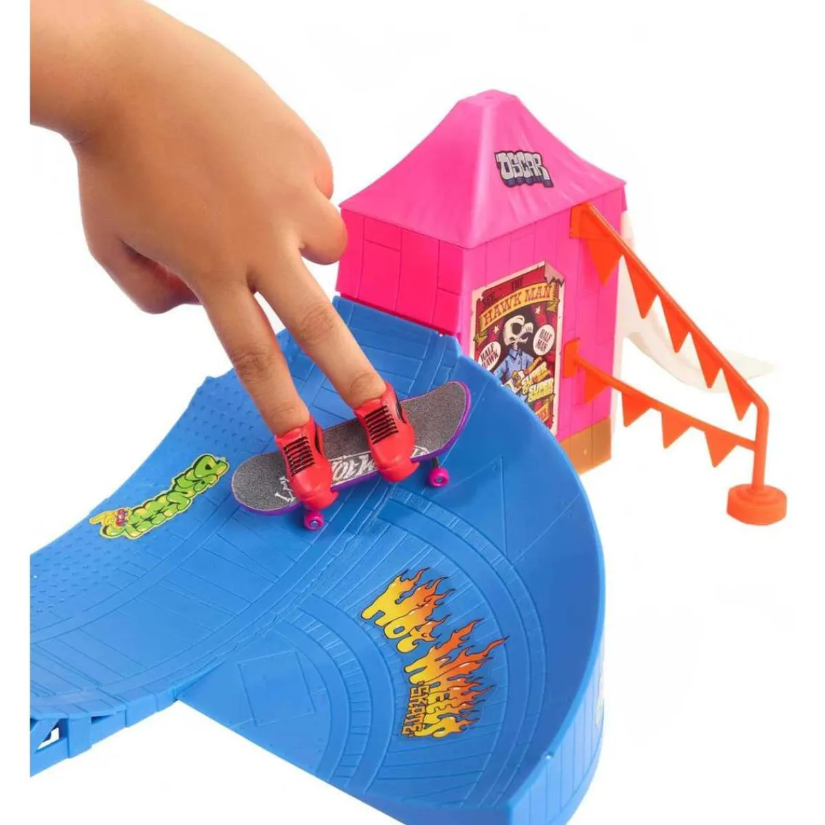 Discount - Parque de skate con monopatín de juguete y zapatillas para dedos ㅤ Vehículos Y Circuitos