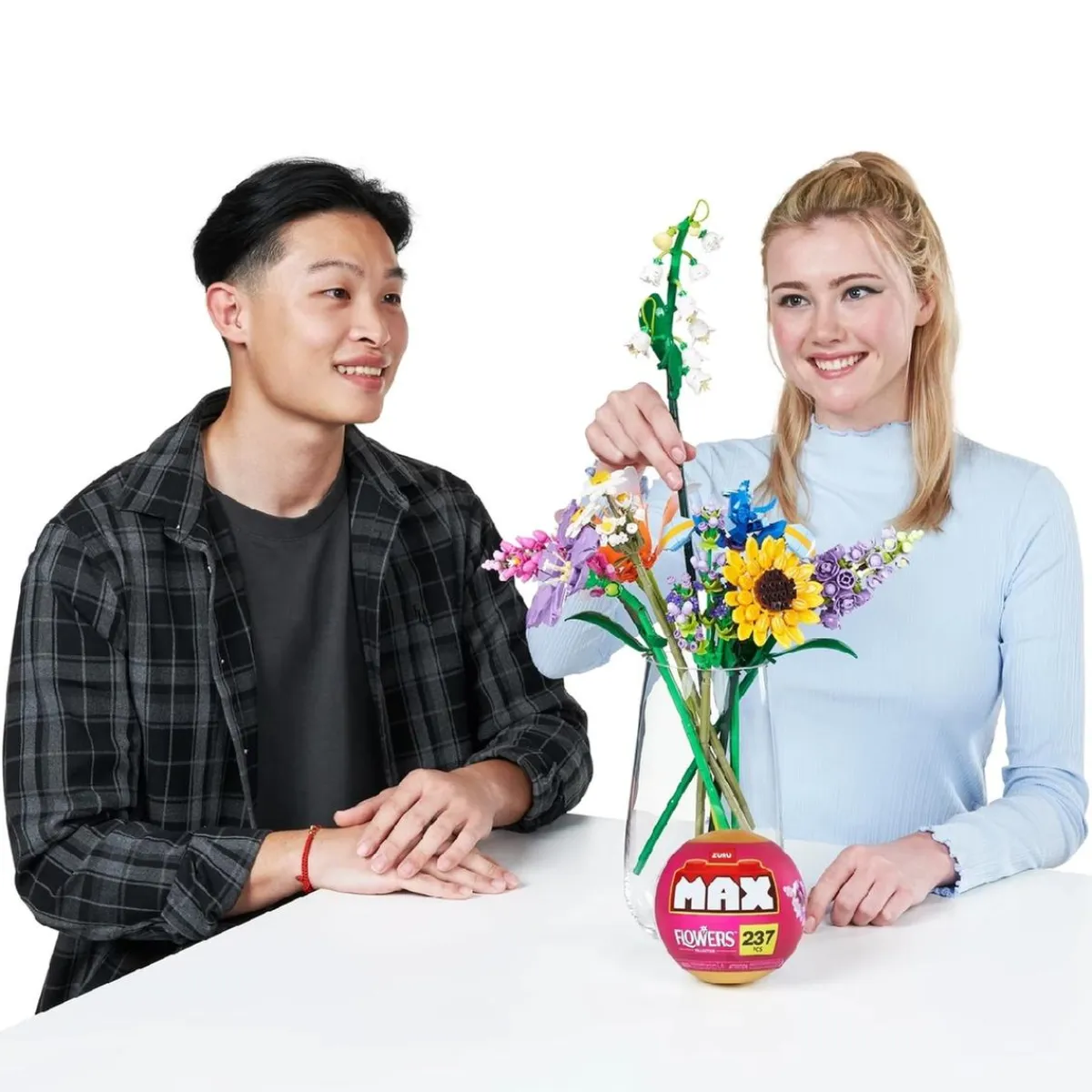 MAX - Pack 4 Cápsulas Flowers Juguetes De Construcción