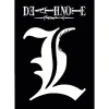 Maxi póster Death Note L símbolo 61 x 91.5 cm ㅤ*ABYSSE CORP Hot