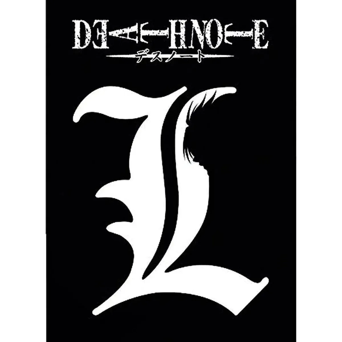Maxi póster Death Note L símbolo 61 x 91.5 cm ㅤ*ABYSSE CORP Hot