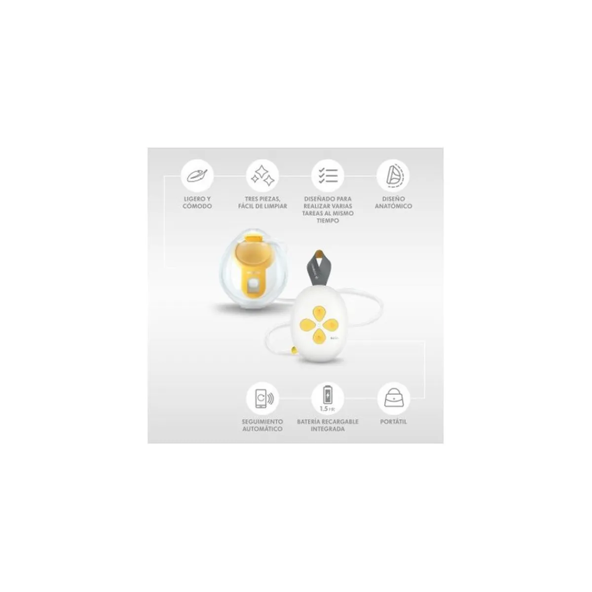 - Sacaleches Eléctrico Solo Hands-Free*MEDELA Online