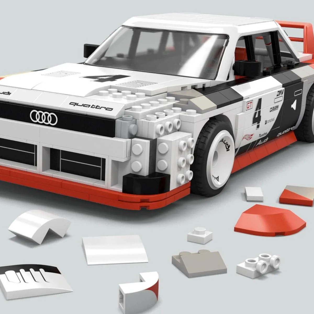 Mega Hot Wheels - Coche Audi 90 Quattro*MATTEL Outlet