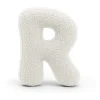 - Almohada Infantil con Forma de Letra “R” Color Blanco Roto “Bearly R” Descanso·Colchones Y Almohadas