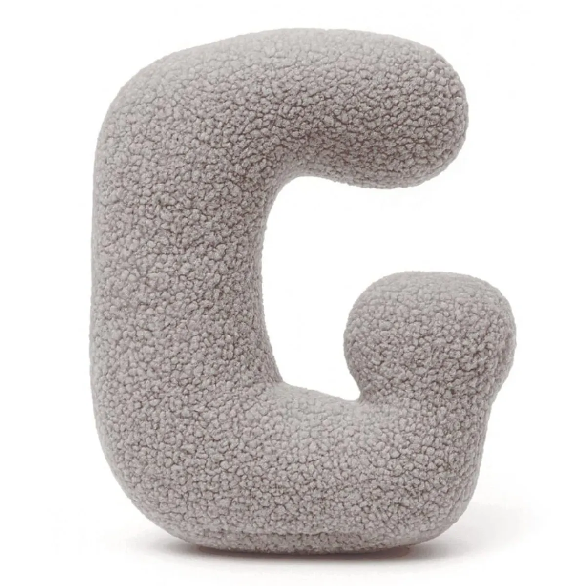 - Almohada Infantil con Forma de Letra “G” Color Gris Claro “Bearly G”*MEOWBABY Discount