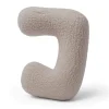 - Almohada Infantil con Forma de Letra “J” Color Gris Claro “Bearly J”*MEOWBABY New
