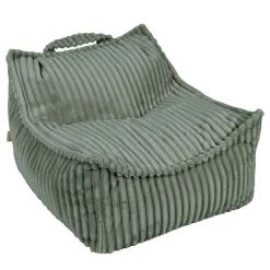 - Churros Sako Bag – Puf infantil en verde oliva*MEOWBABY