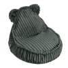 Discount - Churros Sako Bag Teddy – Puf infantil en verde pino Entretenimiento·Hamacas Y Columpios|Estilo De Vida