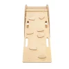 Hot - Mecedora Infantil de Madera Natural con Escalera y Cojín Gris “Medium Dream Rocker Classic” Entretenimiento·Hamacas Y Columpios