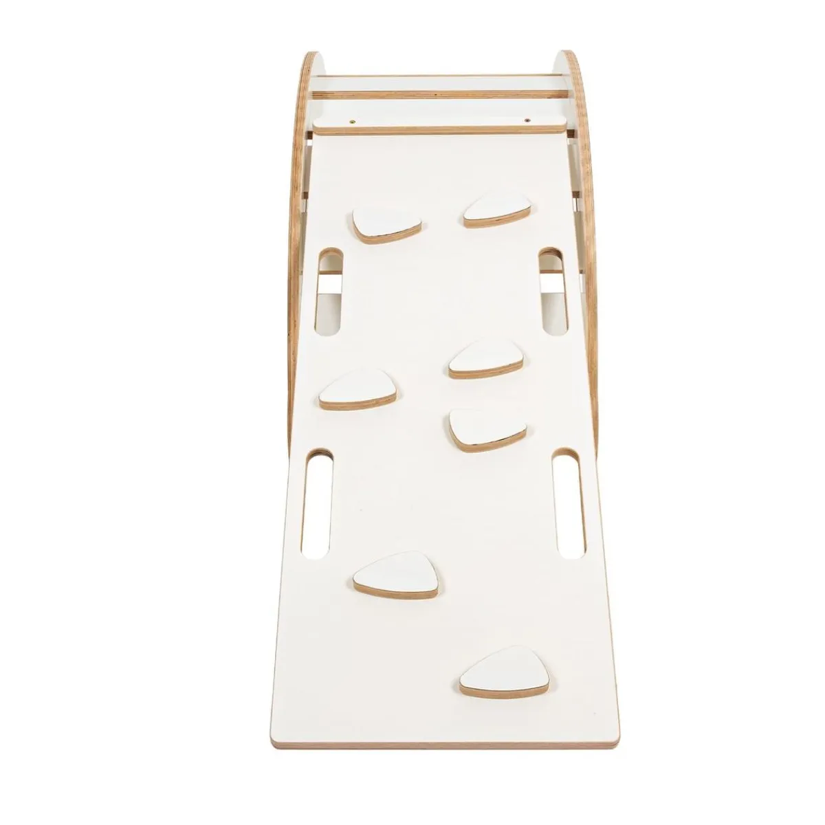Clearance - Mecedora Infantil Blanca con Escalera “Medium Dream Rocker White Wood” Entretenimiento·Hamacas Y Columpios