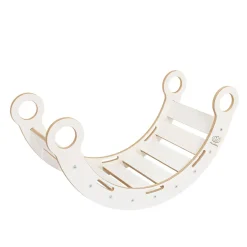 Sale - Mecedora Infantil Blanca con Cojín Rosa “Medium Dream Rocker White Wood” Entretenimiento·Hamacas Y Columpios