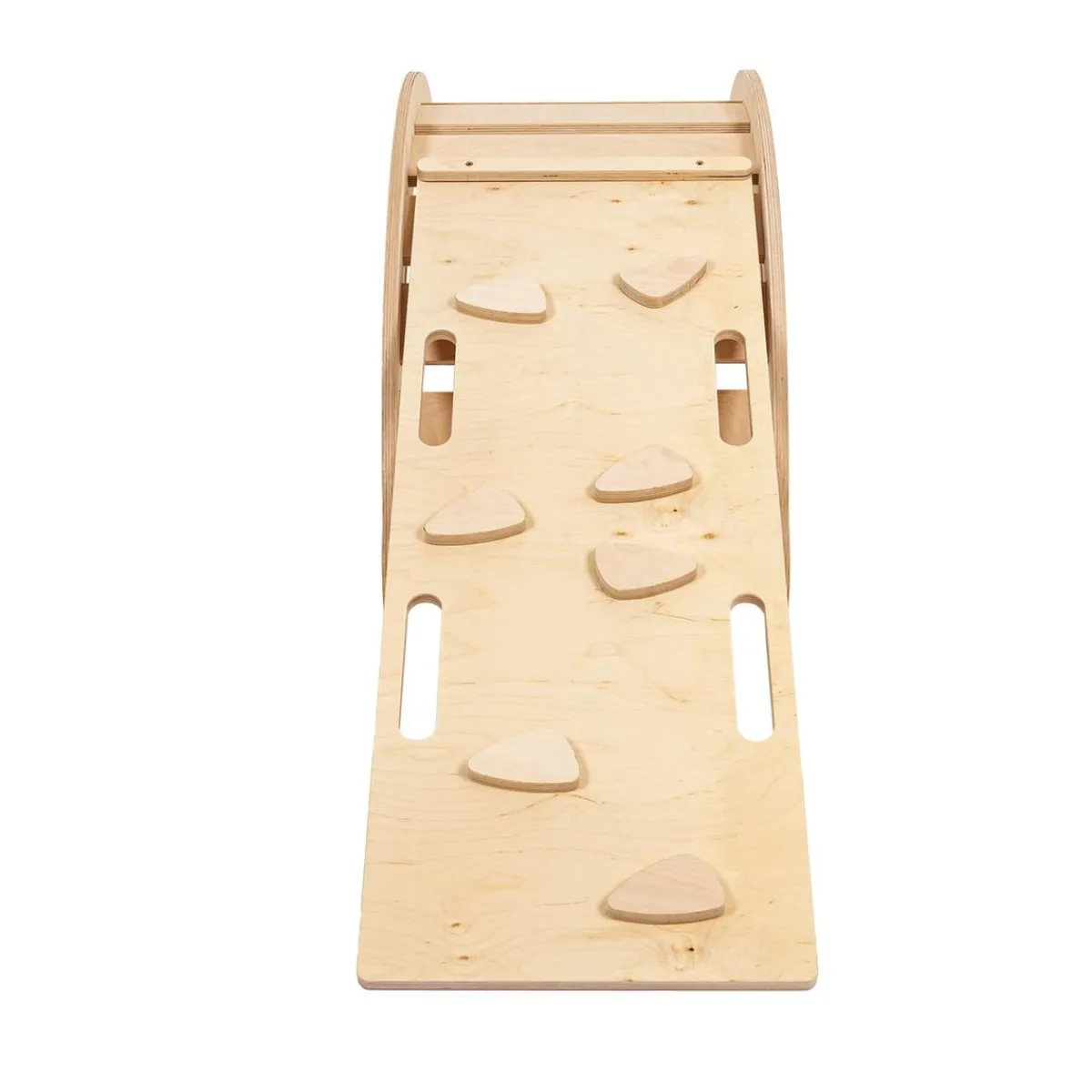 - Mecedora Infantil de Madera Natural con Escalera y Cojín Rosa “Medium Dream Rocker Classic”*MEOWBABY Online