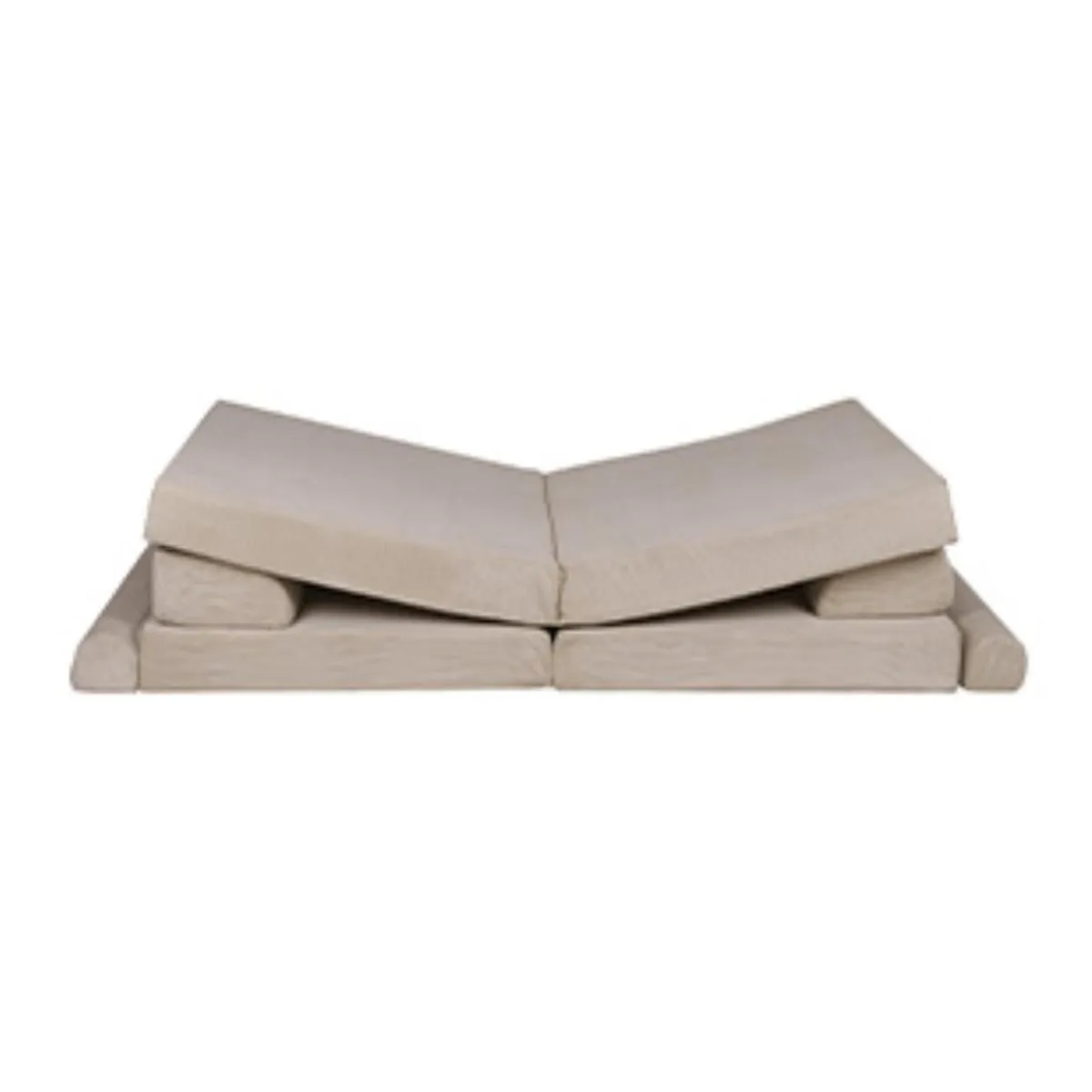 - Sofá de pana Premium infantil beige Entretenimiento·Hamacas Y Columpios|Estilo De Vida